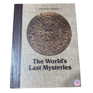 Vintage 1979 Readers Digest The World's Last Mysteries Hardcover